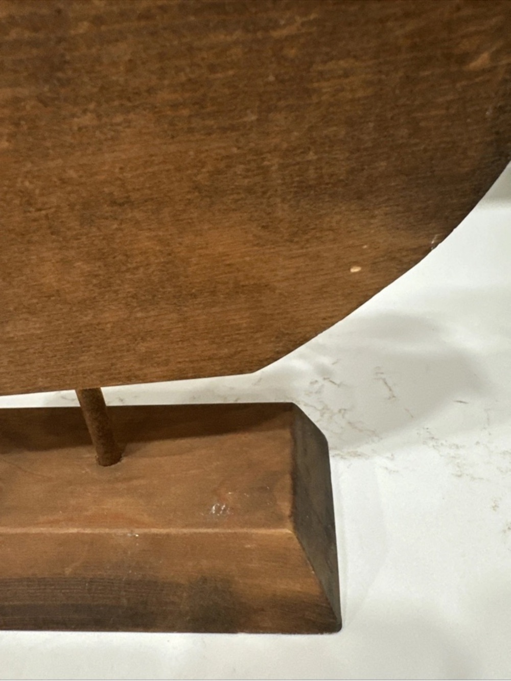 Vintage Wood Duck/Goose On Stand From The 80’s - Picture 7 of 12